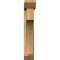 Ekena Millwork Westlake Slat Rough Sawn Bracket w/ Offset Brace, Western Red Cedar, 6"W x 26"D x 34"H BKT0604X26X34WTL06RWR - alternate 3